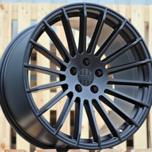 R20x9.5  5X120  ET  38  74.1  A1227  Black Matt (BM)  For RACIN  (K3)  (Style Hamann (engraved))