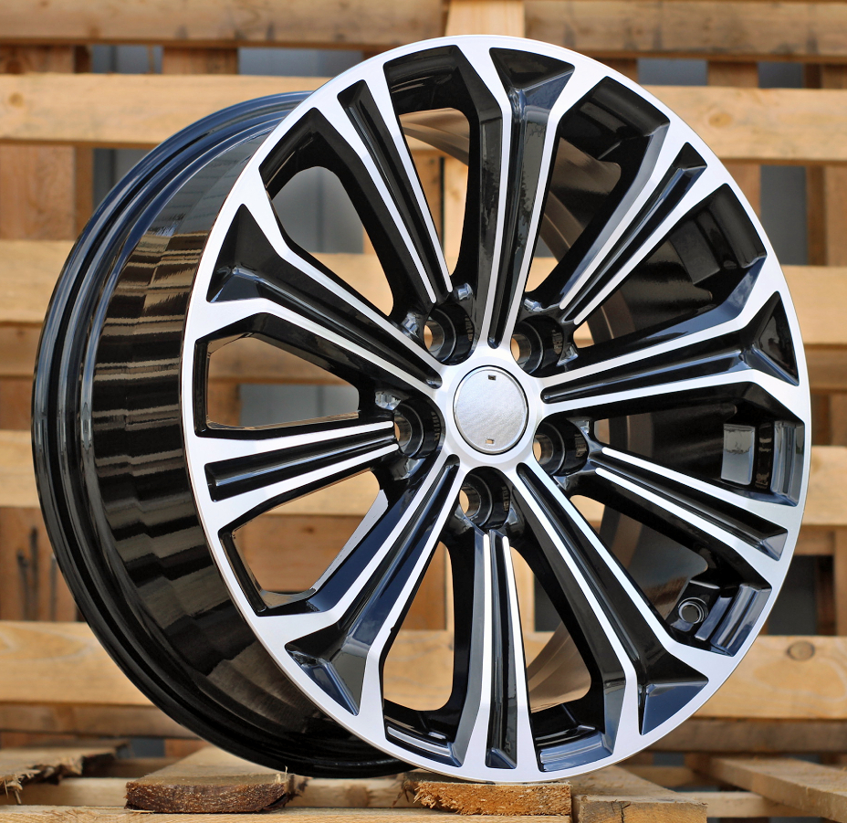 R15x6 5X100 ET 45 54.1 B5845 Black Polished (MB) For TOYOT (K4)