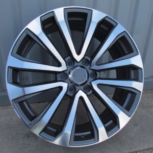 R20x8.5  6X139.7  ET  25  106  B1223  Grey Polished (MG)  For TOYOT  (K3)