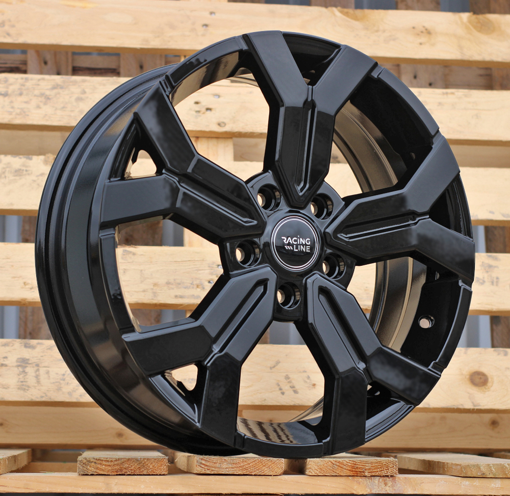 R16x6.5 4X100 ET 40 60.1 B1110 Black (BL) For DACIA (R)
