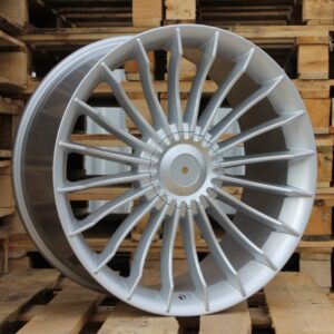 R20x8.5  5X120  ET  14  72.6  BK273  Silver (SI)  For BMW  (P)  (ALPINA Style Rear+Front)