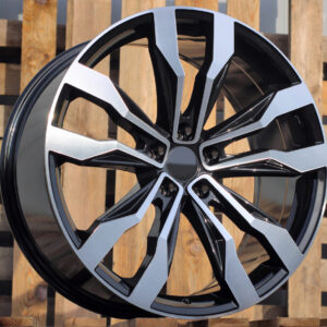 R20x8.5  5X112  ET  38  57.1  B5333  (IN5389)  Black Polished (MB)  For VW  (Z5+K8+Z6+Z4)