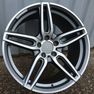 R19x9.5 5X112 ET 43 66.6 XE225 Grey Polished (MG) For MER (N2) ()