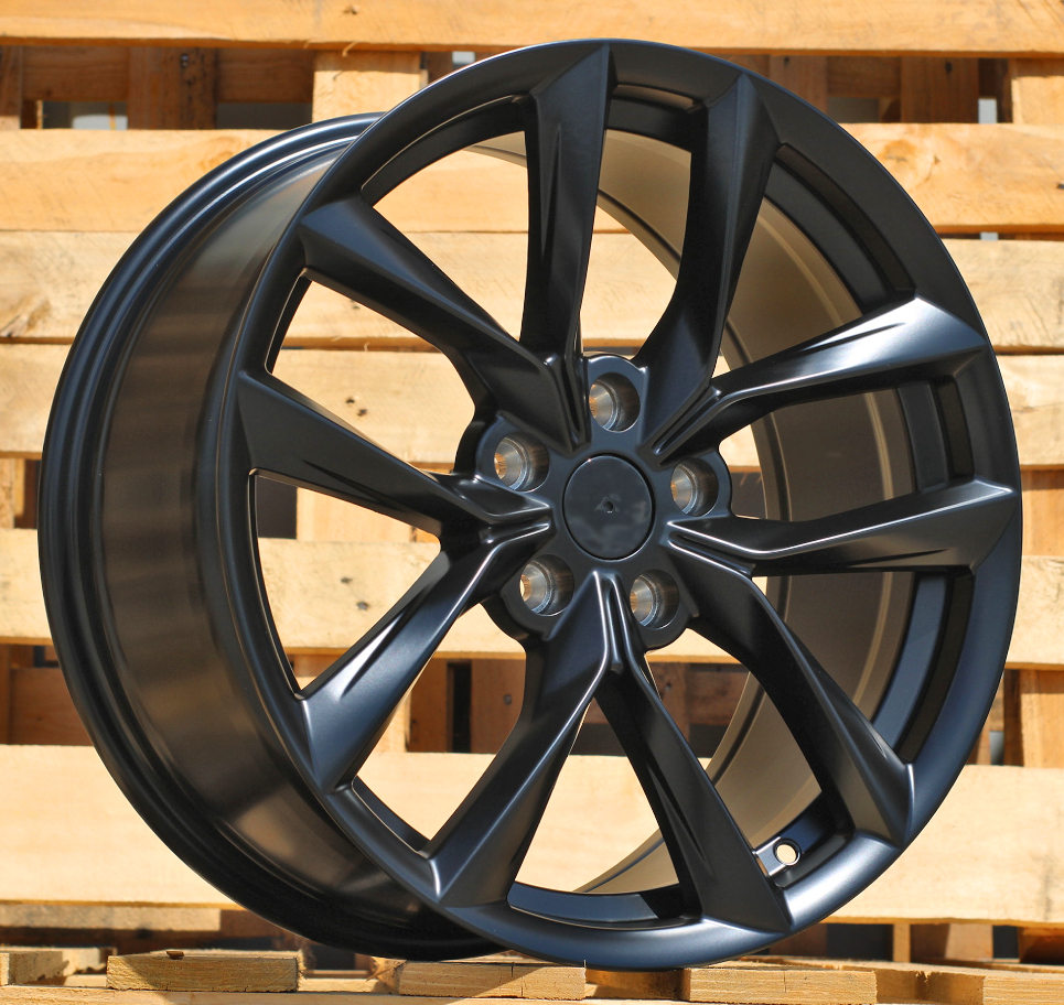 R18x8.5 5X114.3 ET 40 64.1 Y1168 Black Half Matt (BLHM) For TESLA (K4) (Model 3)