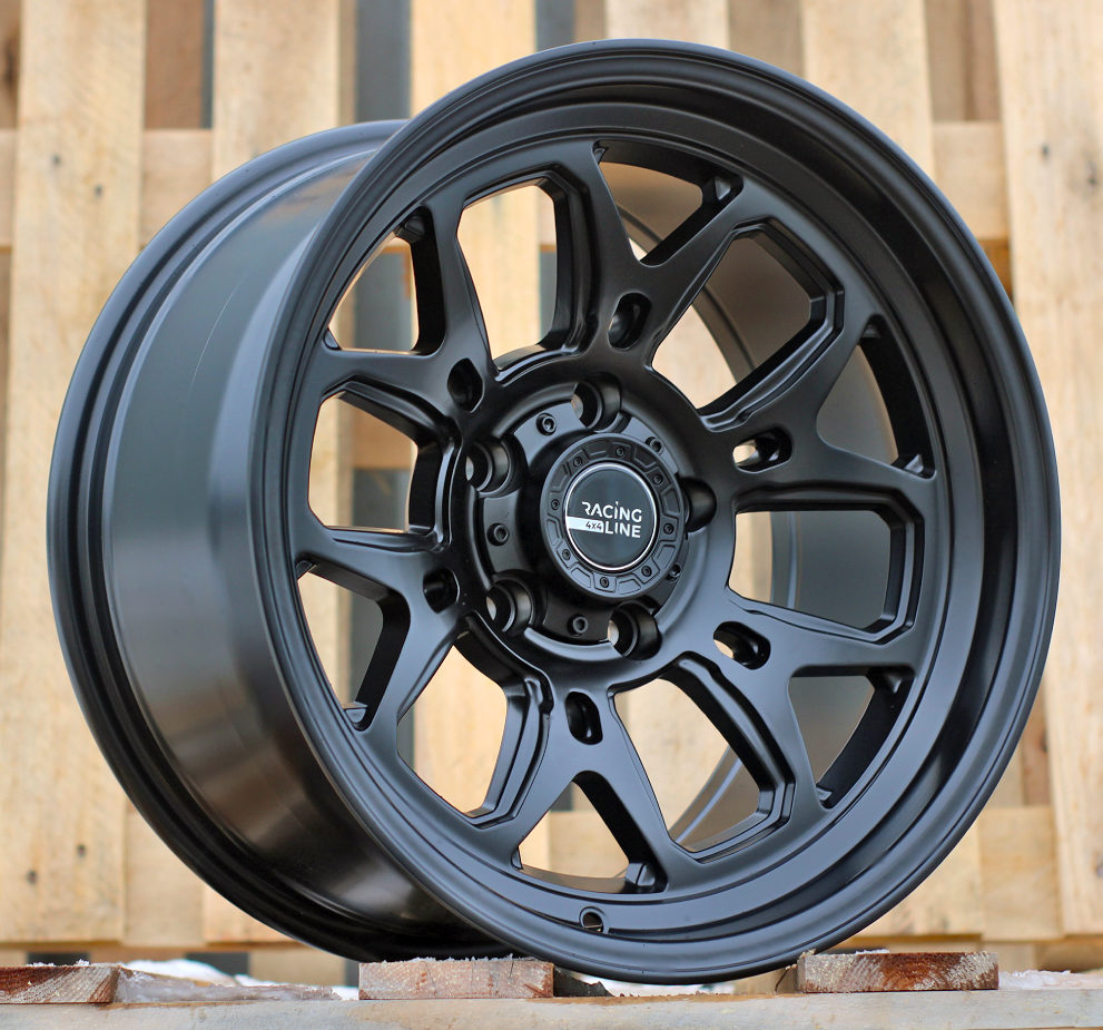 R17x9 5X127 ET M6 78.1 B1106 Black Half Matt (BLHM) For 4X4 (R)