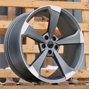 R20x9  5X112  ET  34  66.5  XE351  (FBX346)  Grey Polished Half Matt (MGHM)  For AUD  (Z5)  (HYBRID FORGED)