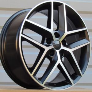 R18x7.5  5X112  ET  51  57.1  B1426  Black Polished+Powder Coating (MBPC)  For SEAT  (P)