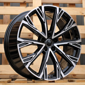 R21x8.5  5X112  ET  43  66.5  3S1277  Black Polished (MB)  For AUD  (P)  (HYBRID FORGED)