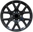 R20x8  6X139.7  ET  35  110.5  B5884A  Black (BL)  For 4X4