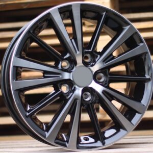 R15x6  5X114.3  ET  40  60.1  XE231  Black Polished (MB)  For TOYOT  (L6)