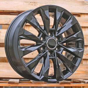R20x8  6X139.7  ET  45  95.1  Y0185  Black (BL)  For TOYOT  (P+Z4)