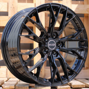 R18x8  5X112  ET  35  66.6  HX042  (A5871)  Black (BL)  For HAXER  (P)