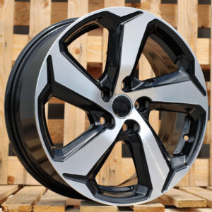 R18x7  5X114.3  ET  35  60.1  B1013  Black Polished (MB)  For TOYOT  (P+K4+Z4)  (Rav4)