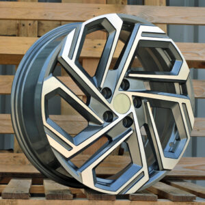 R18x7.5 5X114.3 ET 51 67.1 FBX345 Grey Polished (MG) For HYUND (Z6) (HYBRID FORGED)