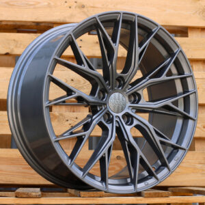 R19x8.5  5X112  ET  40  66.5  HX042  (IN0387)  Gun Metal (GM)  For HAXER  (P1+K7)
