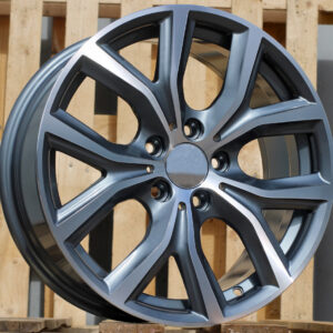 R17x7.5  5X120  ET  43  72.6  FE129  Grey Polished (MG)  For BMW  (R)  ((AKC 70 Eur))