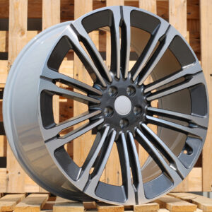 R22x9.5  5X108  ET  45  63.3  B1808  Grey Polished (MG)  For LAND  (K3)