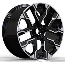 R20x10.5  5X112  ET  44  66.5  3S1318  Black Polished (MB)  For BMW