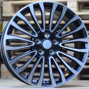 R18x8  5X108  ET  50  63.4  A1340  (INS0181)  Black Polished (MB)  For FORD  (Z3)