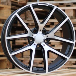 R21x10  5X130  ET  45  84.1  A8221  Black Polished Half Matt (MBHM)  For MER  (K4)  (MXB)