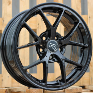 R15x6.5  5X100  ET  40  57.1  Y0134  Black (BL)  For RACIN  (R)