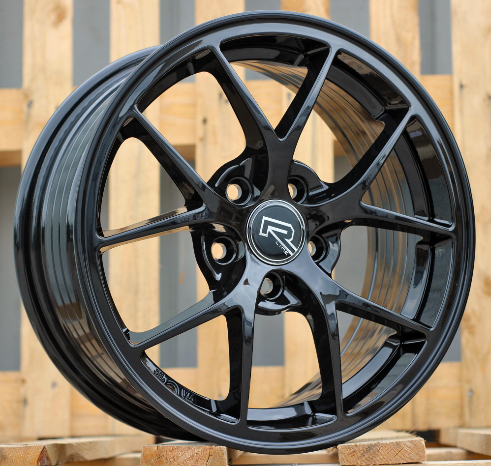 R15x6.5 5X100 ET 40 57.1 Y0134 Black (BL) For RACIN (R)
