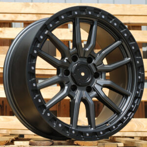 R20x9  6X139.7  ET  0  106.1  B1823  Grey (GR)  For 4X4  (K3)  (Dark With Black Ring)