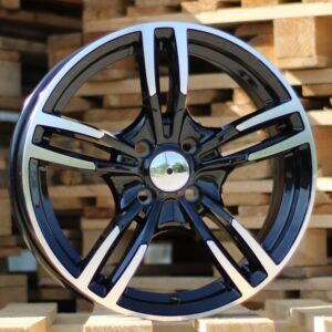 R15x6  5X100  ET  35  57.1  F0434  Black Polished (MB)  For RACIN  (K7)