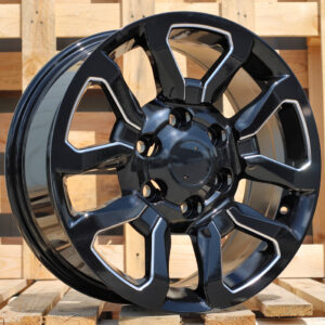 R18x7.5 6X139.7 ET 25 106.1 B1623 (IN1103) Black (BL) For TOYOT (P2)