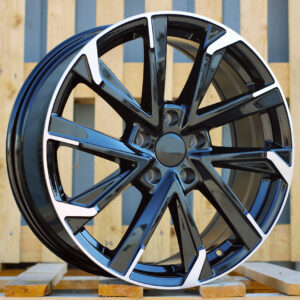 R18x7.5  5X114.3  ET  40  60.1  I5547  Black Polished Half Matt (MBHM)  For TOYOT  (P1)