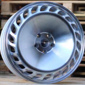 R19x8.5 5X112 ET 35 66.5 B1329 Machined Silver (MS) For RACIN (A) (STYLE RONAL)