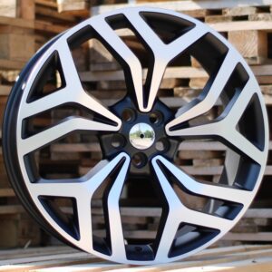 R21x9.5  5X108  ET  45  63.3  D5316  (LB531614)  Black Polished Half Matt (MBHM)  For LAND  (K4)  (M/U4B)