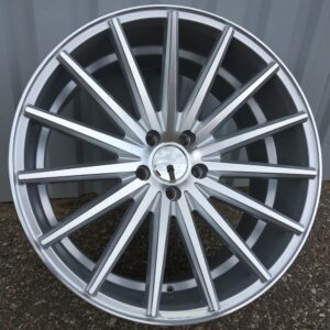 R20x9.5  5X112  ET  40  66.5  FR999  (LU560)  Machined Silver (MS)  For RACIN  ((AKC 90 Eur))