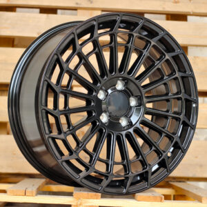 R20x8.5  5X112  ET  36  66.6  H3140F  Black (BL)  For MER  (K7)  (HYBRID FORGED Rear+Front)