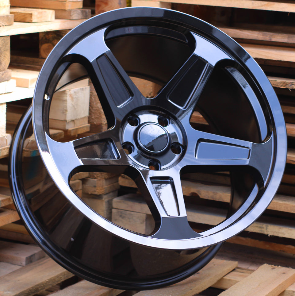 R20x10.5 5X115 ET 25 71.5 B1393 Black (BL) For RACIN (P+Z1+Z4) (REAR+FRONT DODGE)