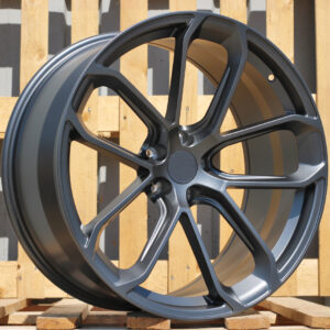 R21x10  5X112  ET  19  66.5  H5084  (CTRGW592)  Grey Polished Matt (MGM)  For PORCH  (K3)  (FORGED (Rear+Front))