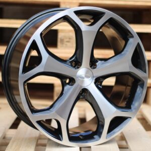R18x8 5X108 ET 50 63.3 BK386 Black Polished (MB) For FORD (K4)