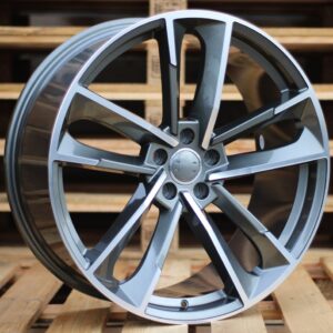 R21x9  5X112  ET  33  66.5  XFE81  (A5395)  Grey Polished+Powder Coating (MGPC)  For AUD  (P)