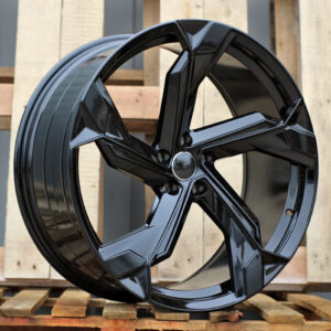 R22x9.5 5X112 ET 26 66.5 Y1201 (FBX150) Black (BL) For AUD (Z6) (HYBRID FORGED)