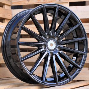 R18x8  5X112  ET  40  66.5  I1129  (IN1129/FR999)  Black (BL)  For RACIN  (P2)  (Style Vossen)