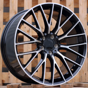 R20x9  5X112  ET  34  66.6  I0342  Black Polished (MB)  For MER  (P1)  (New S-CLASS W223)