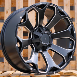 R22x10  5X127  ET  0  71.6  B1585  Black Matt (BM)  For 4X4  (K3)  (Milling)