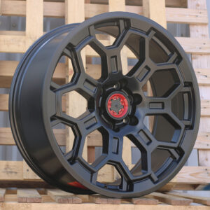R22x9  6X139.7  ET  15  106.1  B1858  Black Half Matt (BLHM)  For 4X4  (K3)