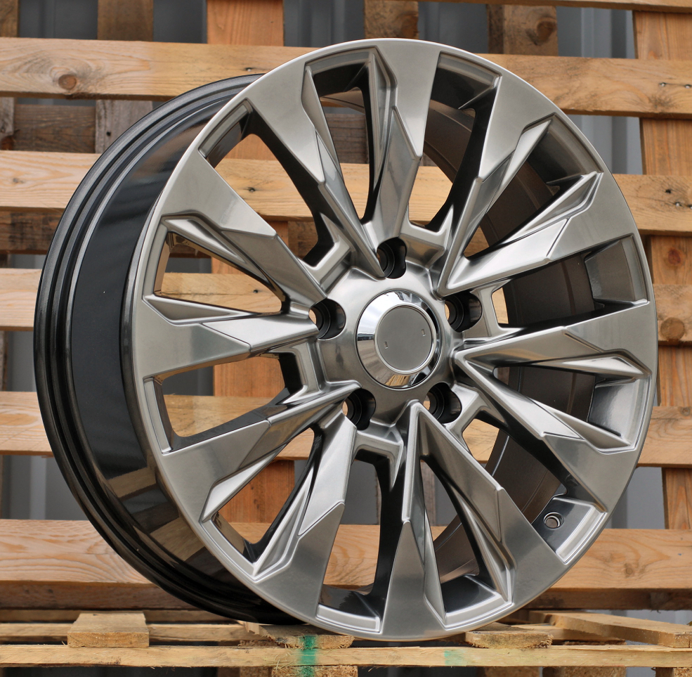 R20x8.5 6X139.7 ET 50 95.1 B1734 Hyper Black (HB) For 4X4 (K3) (Toyota)