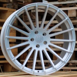 R22x10.5 5X120 ET 40 72.6 HX010 Silver (SI) For HAXER (P+K4) (Rear+Front)