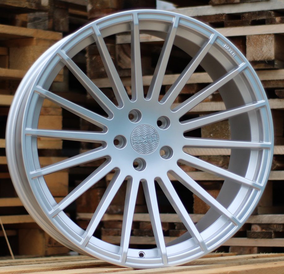R22x10.5 5X120 ET 40 72.6 HX010 Silver (SI) For HAXER (P+K4) (Rear+Front)