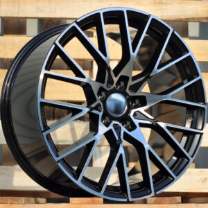 R19x8 5X112 ET 27 66.6 A5479 (BK5441) Black Polished (MB) For BMW (K2) ()