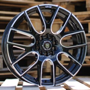 R18x7.5  10X105/114  ET  40  67.1  A7057  Black Polished (MB)  For RACIN  (K7)