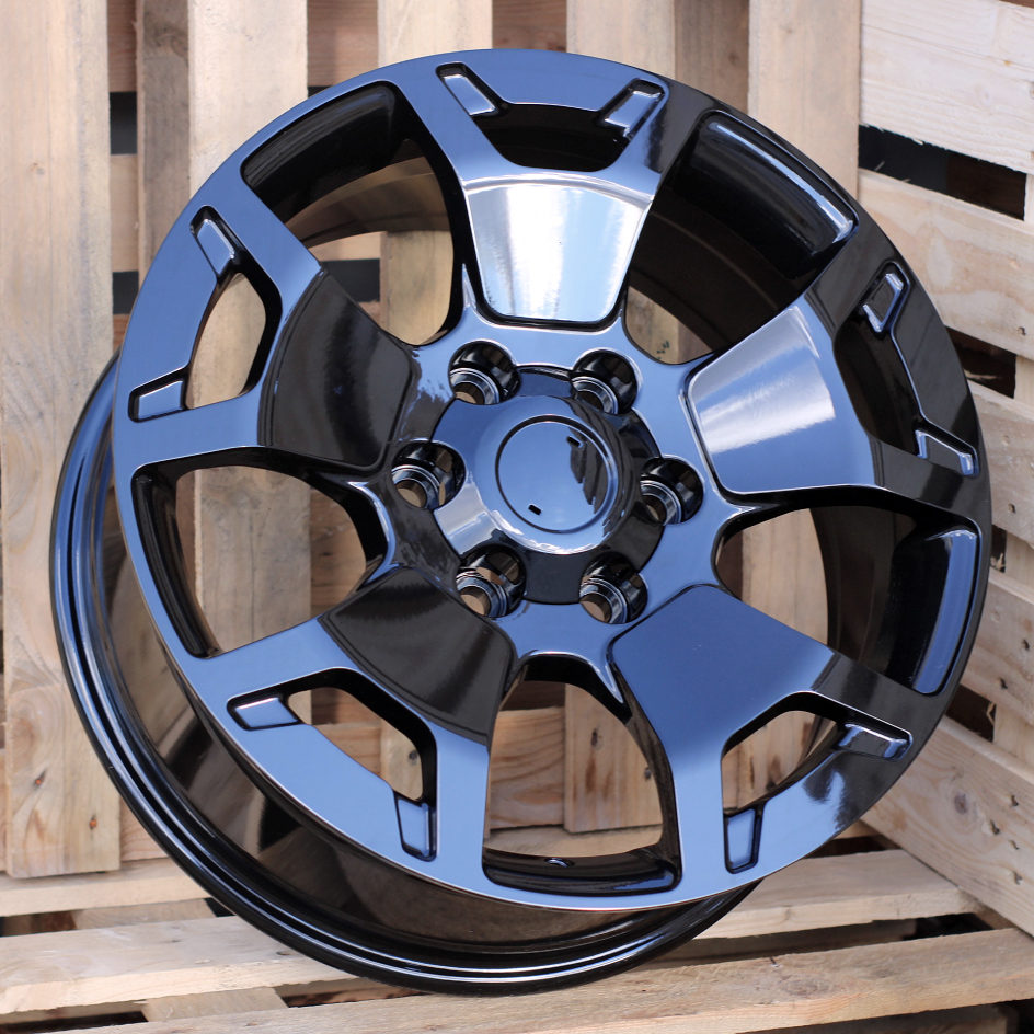 R17x7.5 6X139.7 ET 25 106.1 B1460 (A5550/BY1460) Black (BL) For TOYOT (P2+Z4) (4x4)