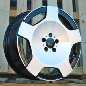 R19x8  5X112  ET  52  66.6  IN3518F  Black Polished (MB)  For MER  (Z5+M)  (HYBRID FORGED V-Class/Vito (max 1075kg))